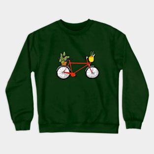 red bicycle Crewneck Sweatshirt